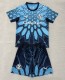 26-27 Marseille Blue GoalKeeper Kids Soccer Jersey