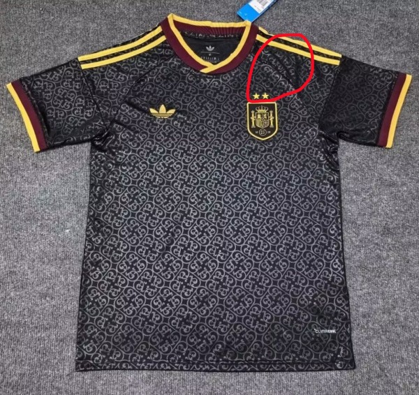 2026 Spain Fourth Fans Soccer Jersey (With 2 Star)*两颗星