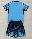 26-27 Marseille Blue GoalKeeper Adult Suit