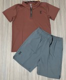 26-27 ON High Quality Half Pull Training Short Suit