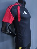 26-27 Man Utd Black Special Edition Player Version Half Pull Training shirts