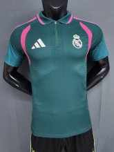 26-27 RMA Green Special Edition Player Version Half Pull Training shirts