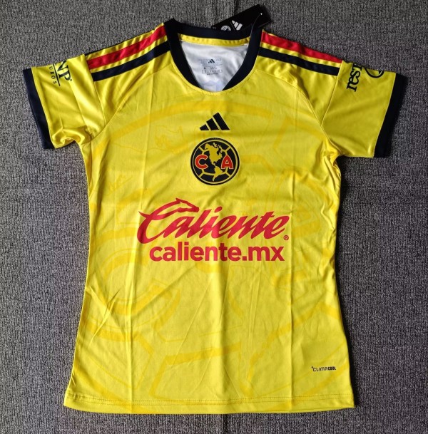26-27 Club America Home Women Fans Soccer Jersey (女)