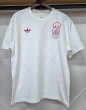 26-27 Spain White High Quality Casual T-Shirt(With 2 Star)*两颗星