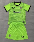 26-27 Bilbao Green GoalKeeper Adult Suit
