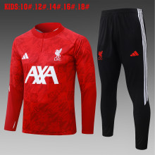 26-27 LIV High Quality Kids Half Pull Tracksuit