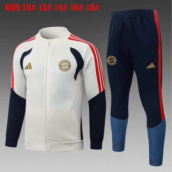26-27 Bayern High Quality Kids Jacket Tracksuit