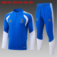 26-27 JUV High Quality Kids Half Pull Tracksuit