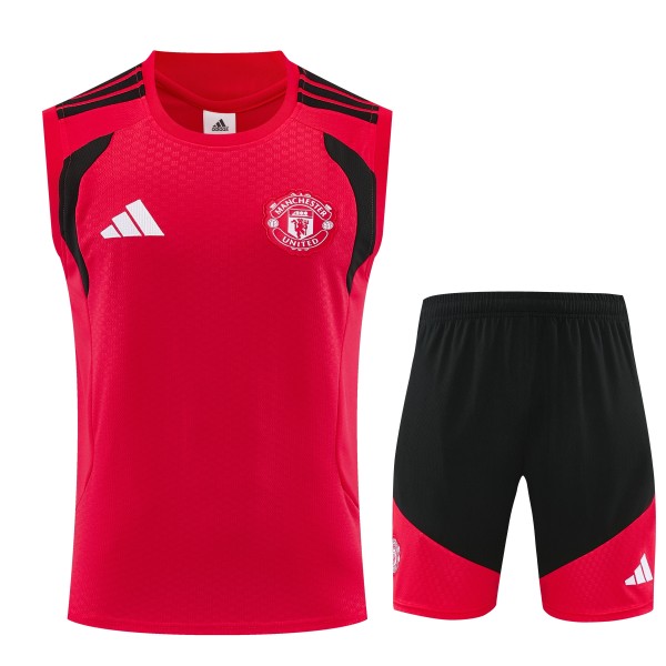 26-27 Man Utd High Quality Tank Top And Shorts Suit