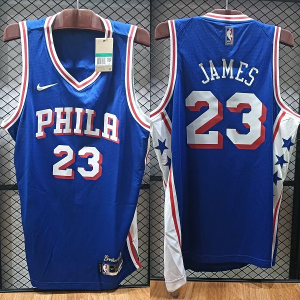26-27 76ERS Top Quality Hot Pressing NBA Jersey