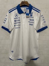 2026 Benz New Pattern Player Version Short Sleeve Racing Suit*有领