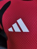 26-27 Man Utd Red Special Edition Player Version Half Pull Training shirts