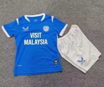 26-27 Cardiff City Home Kids Soccer Jersey 26-27 Cardiff City Home Kids Soccer Jersey