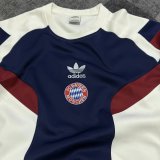 26-27 Bayern Red Blue Short sleeves Loose And Thickened Hoody