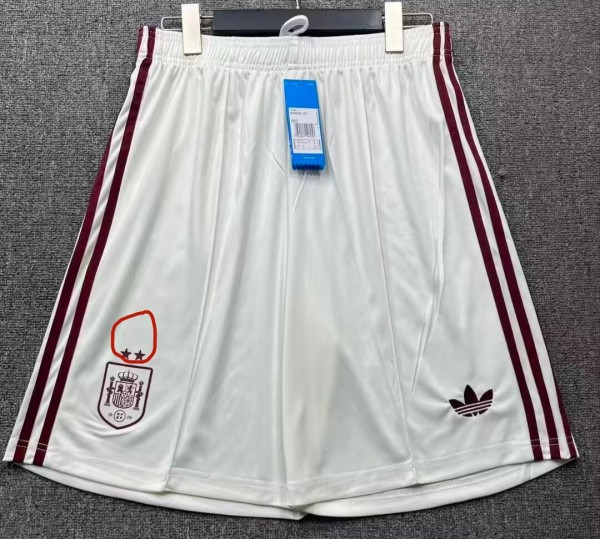 2026 Spain Away Shorts Pants (With 2 Star)*两颗星