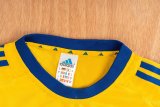 2002 Sweden Home Retro Soccer Jersey