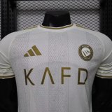 26-27 AL-Nassr Away Player Version Soccer Jersey*带广告