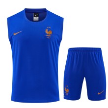 26-27 France High Quality Tank Top And Shorts Suit