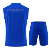 26-27 France High Quality Tank Top And Shorts Suit
