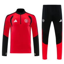 26-27 Man Utd High Quality Half Pull Tracksuit