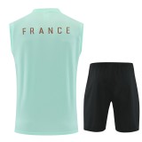 26-27 France High Quality Tank Top And Shorts Suit