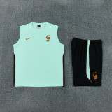 26-27 France High Quality Tank Top And Shorts Suit