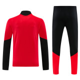 26-27 Man Utd High Quality Half Pull Tracksuit
