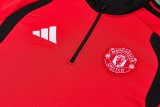26-27 Man Utd High Quality Half Pull Tracksuit