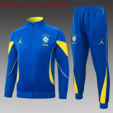 26-27  Brazil High Quality Kids Jacket Tracksuit