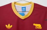26-27  Roma 100th Anniversary Fans Soccer Jersey