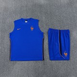 26-27 France High Quality Tank Top And Shorts Suit