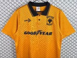 1990-1991 Wolves Home Retro Soccer Jersey