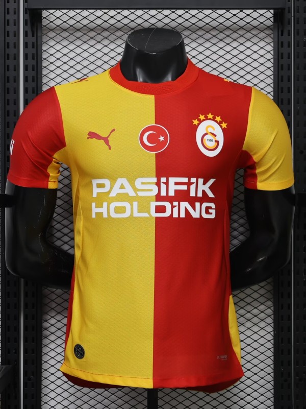 26-27 Galatasaray Home Player Version Soccer Jersey