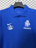 26-27 La Coruna Blue Polo Short Sleeve