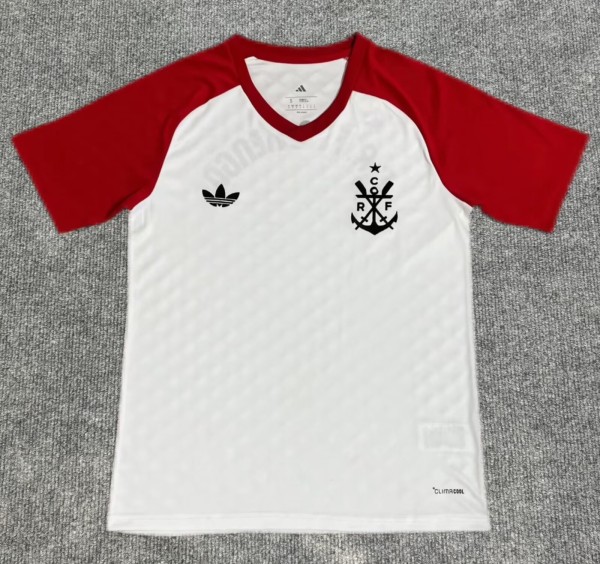 26-27 Flamengo White Red Special Edition Training shirts