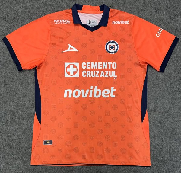 26-27 Cruz Azul Orange GoalKeeper Fans Soccer Jersey