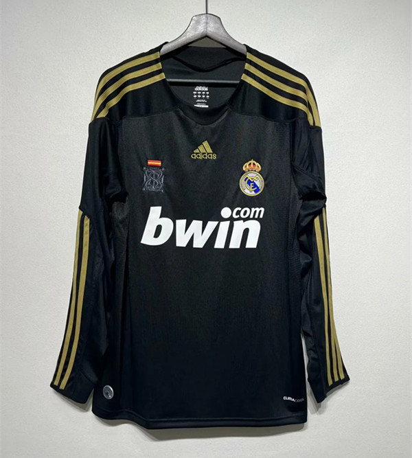 2009-2010 RMA Third Long Sleeve Retro Soccer Jersey
