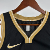 23-24 WARRIORS CURRY #30 Black Glory Edition Top Quality Hot Pressing NBA Jersey