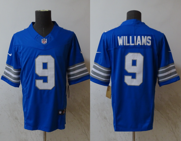 2025 NFL Lions New Pattern Jersey