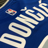 21-22 Dallas DONCIC #11 Blue 75th Anniversary Top Quality Hot Pressing NBA Jersey