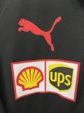 2025 F1 Ferrari New Pattern Black Short Sleeve Racing Suit