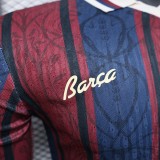 25-26 BAR 125th Commemorative Edition Long Sleeve Player Version Soccer Jersey