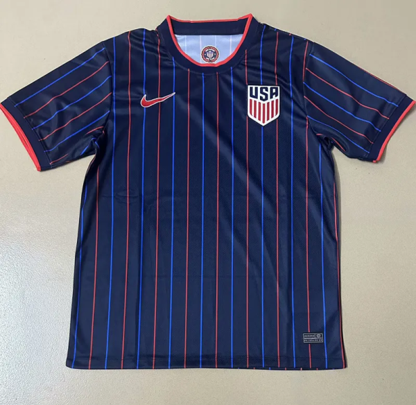 25-26 USA Away Fans Soccer Jersey*不带星