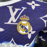 25-26 RMA Purple Blue Special Edition Player Version Training Shirts *L