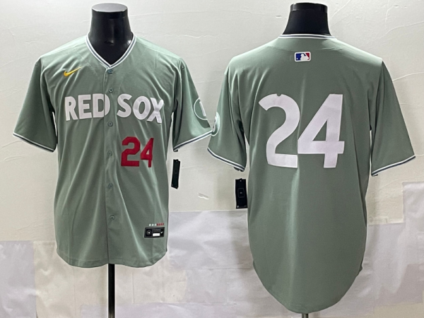 2025 MLB Boston Red Sox New Pattern Jersey