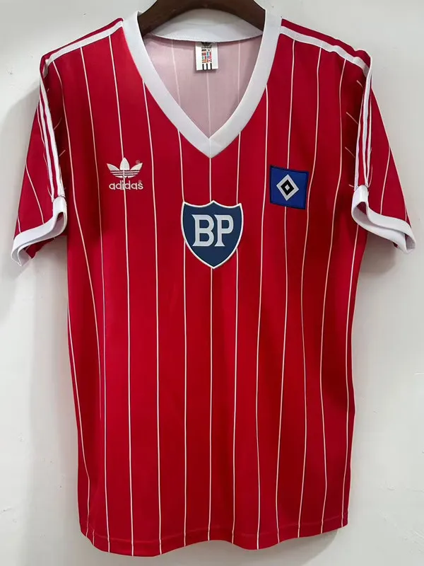 1984 Hamburger Away Retro Soccer Jersey