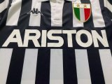 1984-1985 JUV Home Retro Long Sleeve Soccer Jersey
