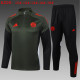 25-26 Bayern High Quality Kids Half Pull Tracksuit