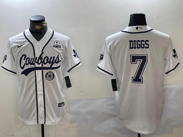 2024 NFL Dallas Cowboys New Pattern Jersey