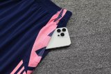 2024 AD Pink Tank Top And Shorts Suit
